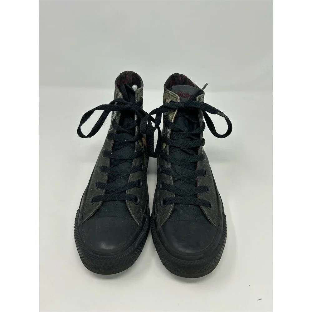 Converse Chuck Taylor All Star Hi Sneakers Unisex Black DC Comics Joker Size 7